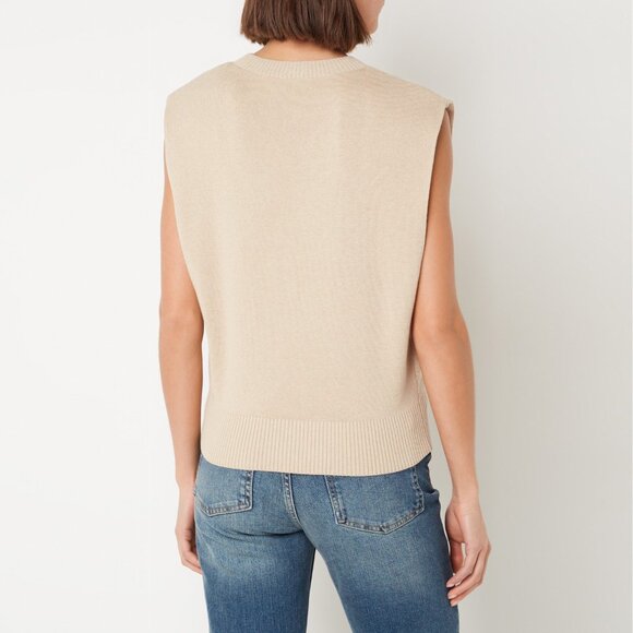 Vanessa Bruno "Cassandra" Knit Top in Beige, size Small - Picture 11 of 11